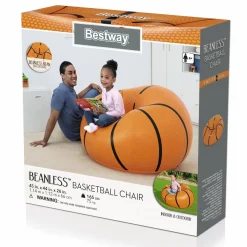 Clearance Beanless Basketball Kids Inflatable Chair Air Chairs