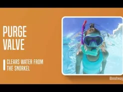 Best Sale ® Crusader Youth Snorkel Set With Fins, Pink Ages 7+ Swim Gear