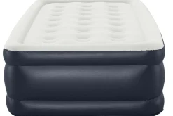 Best Sale Essential Comfort Air Mattress Twin 18" With Built-In Ac Pump And Antimicrobial Coating Indoor Air Mattresses