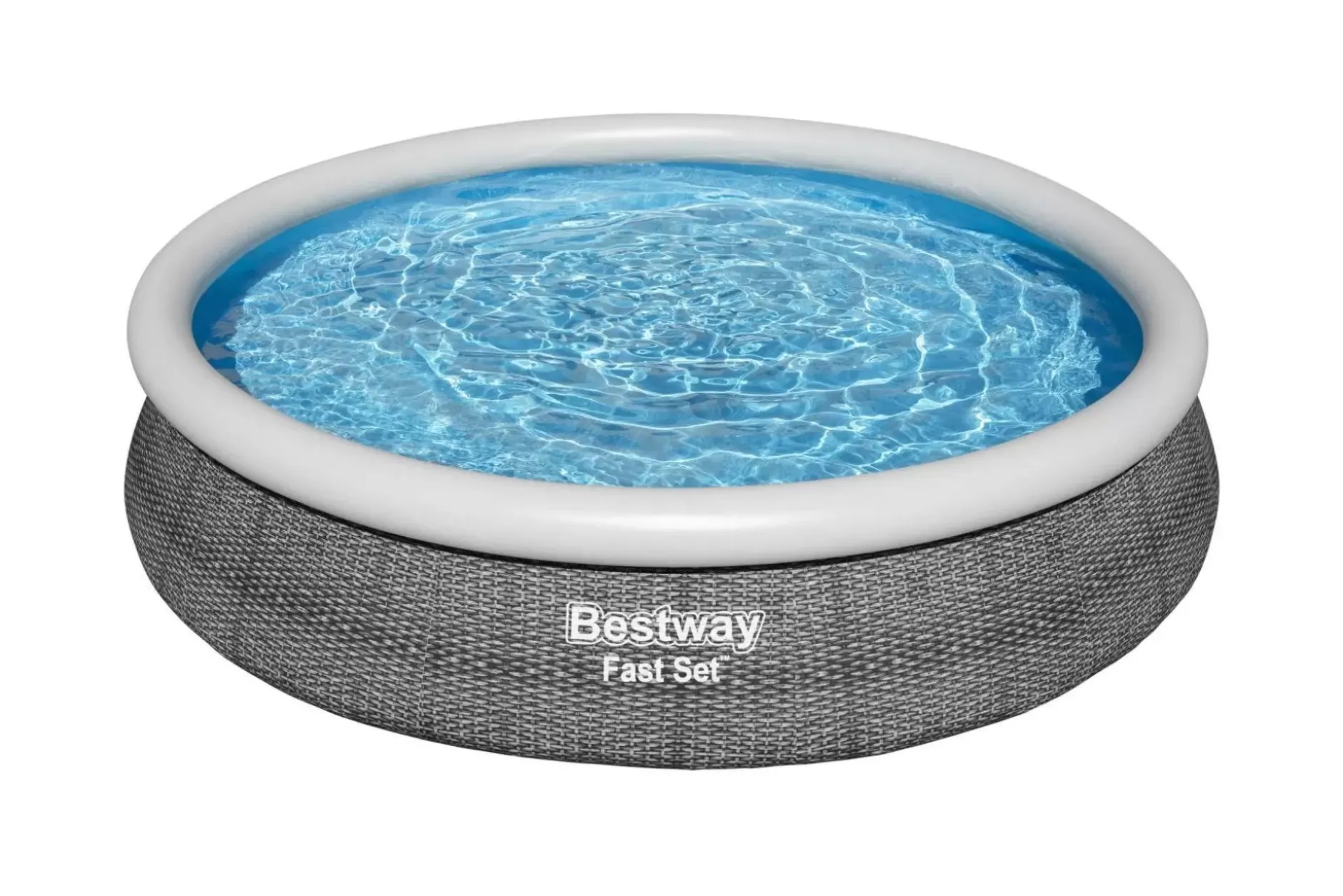 Hot Fast Set 12' X 30" Round Inflatable Pool Set Fast Set Pools