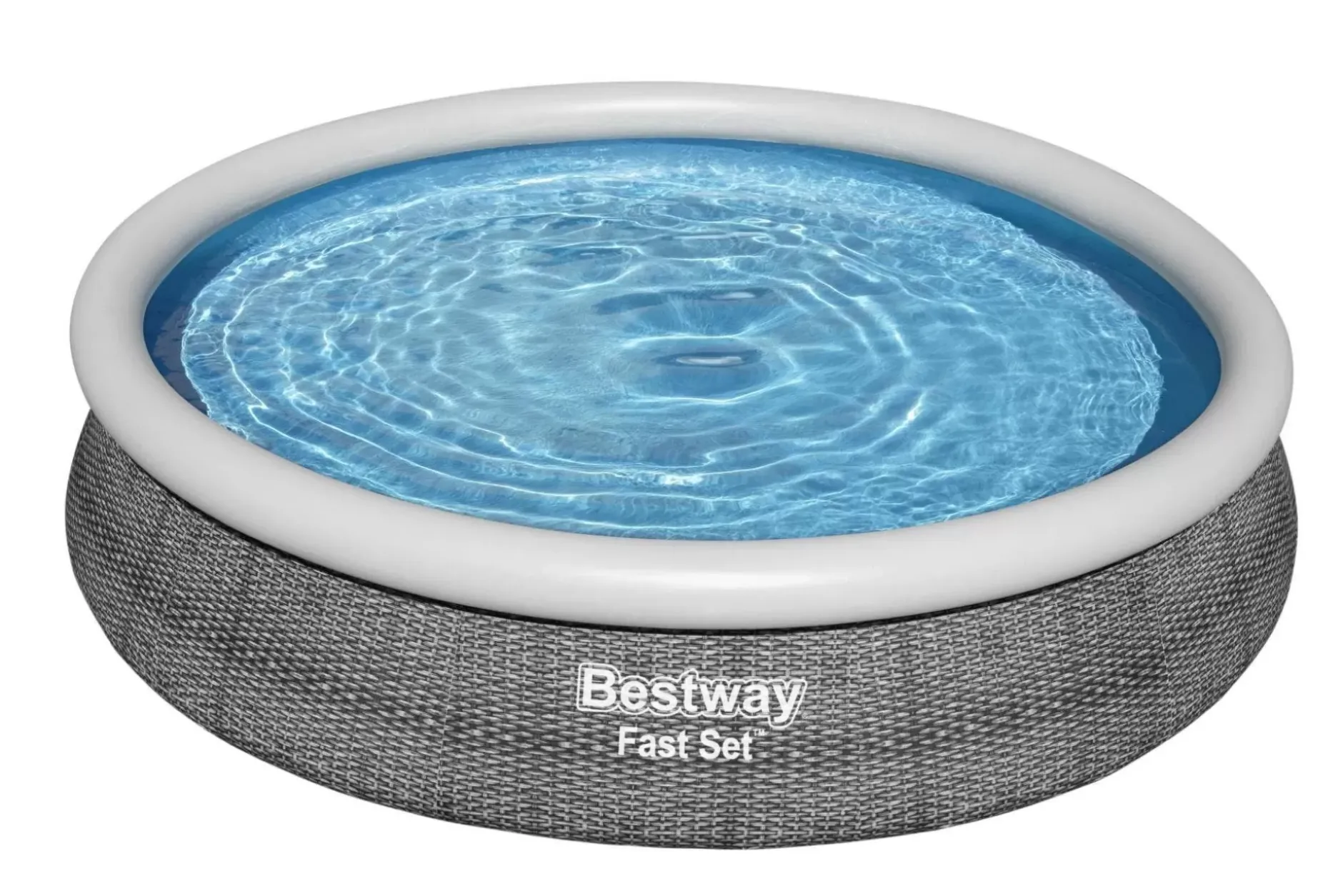 Hot Fast Set 12' X 30" Round Inflatable Pool Set Fast Set Pools