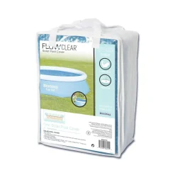 Flash Sale Flowclear 10' Solar Pool Cover Compatible With 10' Above Ground Pools Pool Accessories