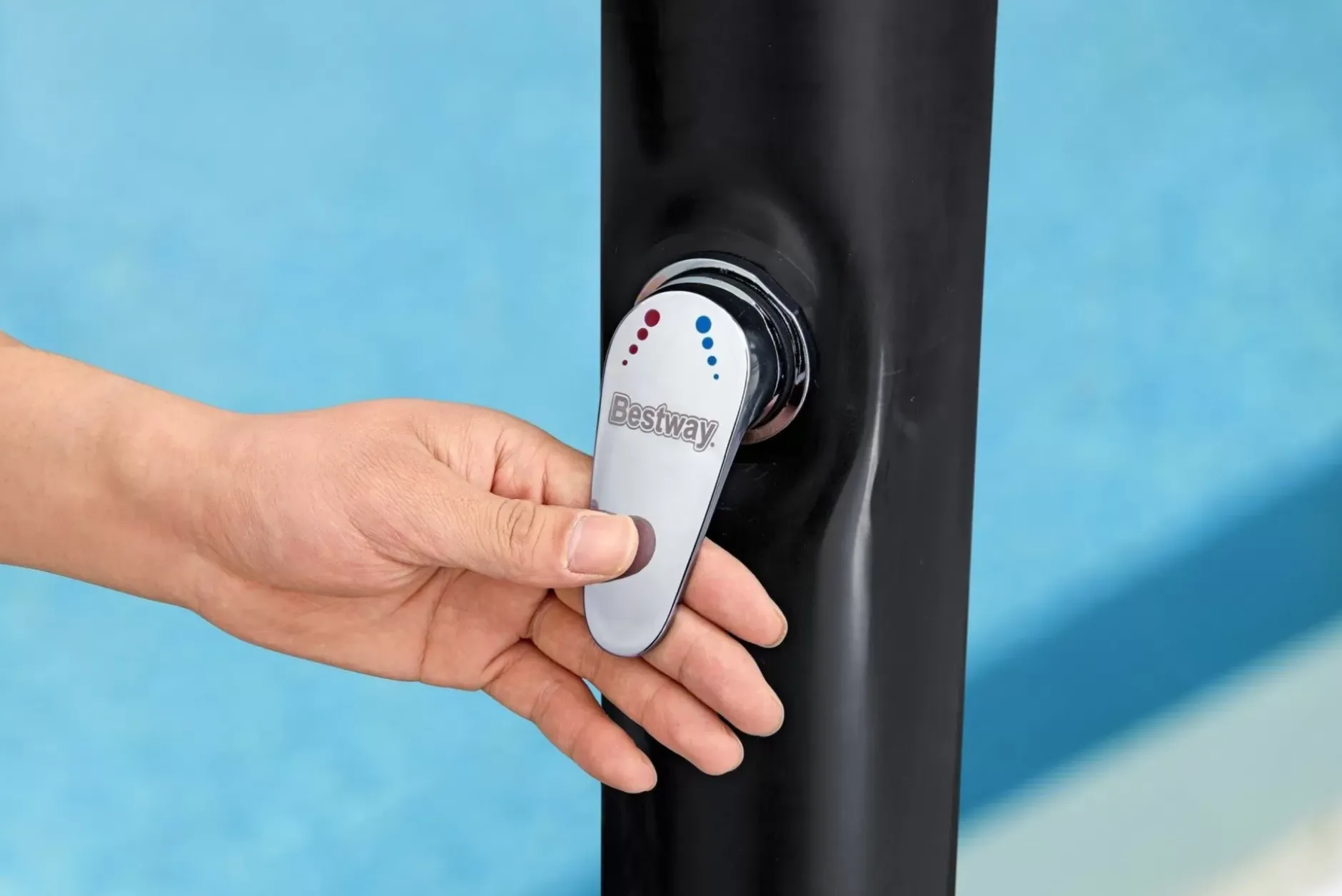 Fashion Flowclear Solarflow 5.2Gal Outdoor Shower, Black Pool Accessories