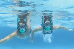 Best Sale Flowtech Full-Face Snorkel Mask L/Xl, Teal Swim Gear