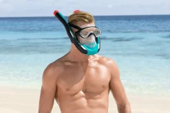 Best Sale Flowtech Full-Face Snorkel Mask L/Xl, Teal Swim Gear