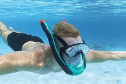 Best Sale Flowtech Full-Face Snorkel Mask L/Xl, Teal Swim Gear