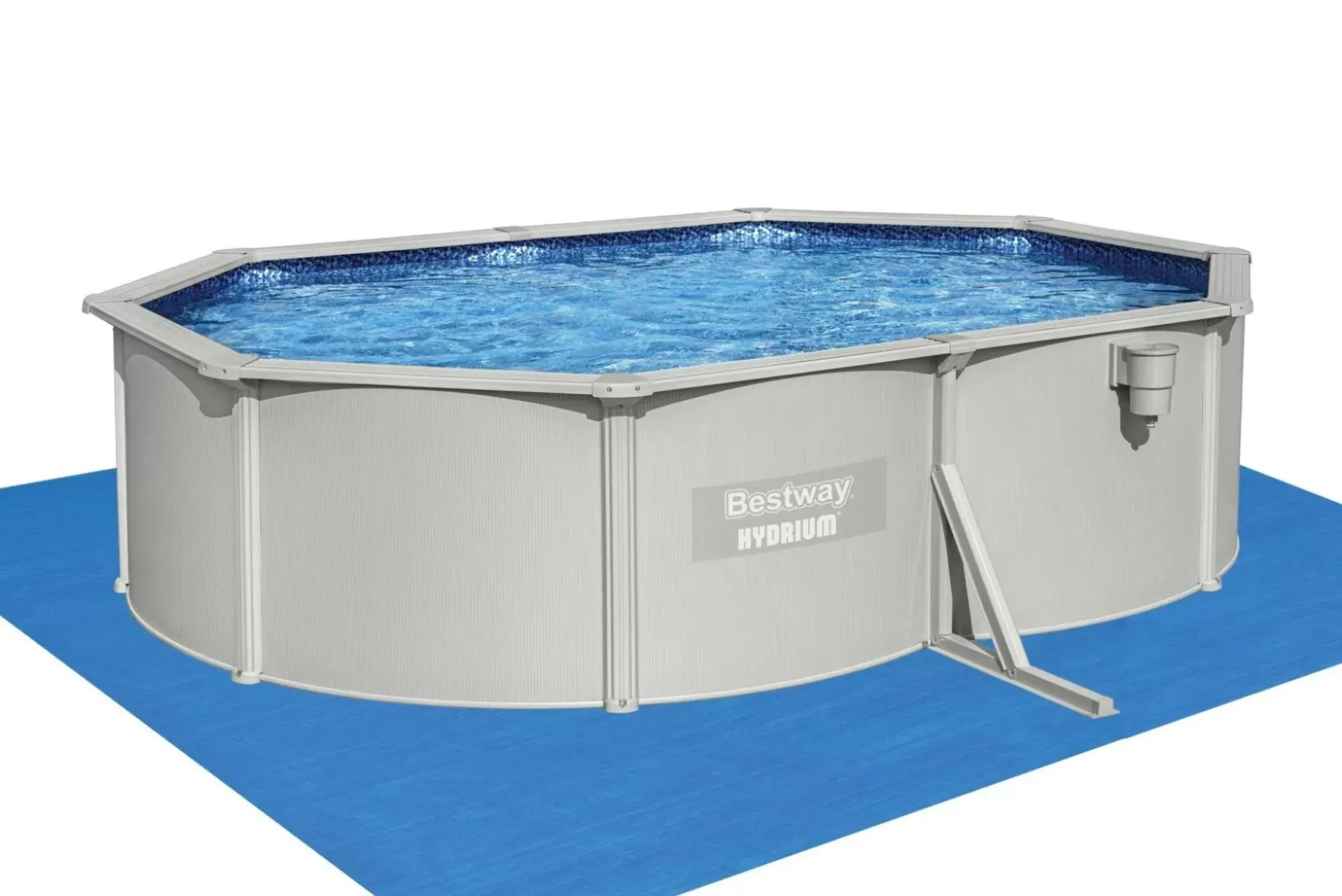 Best Sale Hydrium 16'5" X 12' X 48" Steel Wall Above Ground Pool Set Hydrium Pools