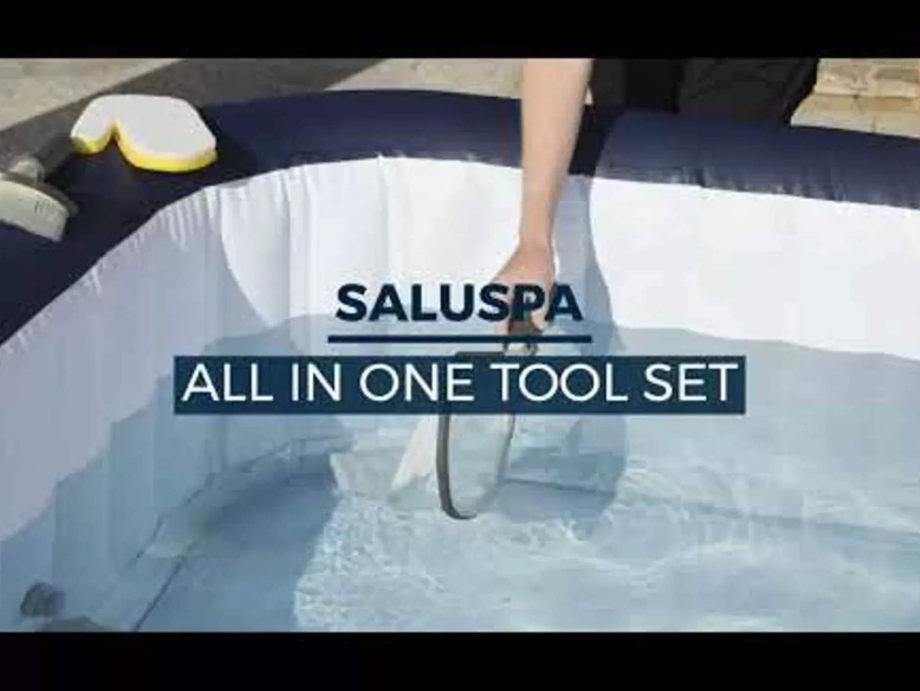 Sale Saluspa All In One 3 Piece Cleaning Tool Set For Spa Hot Tub Accessories