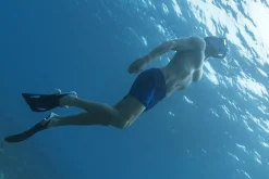 Store Spark Wave Teal Unisex Adult Snorkel Set With Fins, Ages 14+ Swim Gear