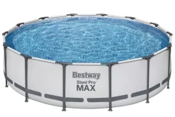 Outlet Steel Pro Max 14' X 42" Round Above Ground Pool Set Steel Pro Max Pools