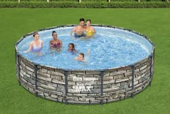 Hot Steel Pro Max 15' X 42 Above Ground Pool Set Steel Pro Max Pools
