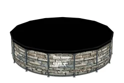 Hot Steel Pro Max 15' X 42 Above Ground Pool Set Steel Pro Max Pools