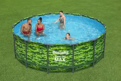Fashion Steel Pro Max 14' X 48 Above Ground Pool Set Round Steel Pro Max Pools