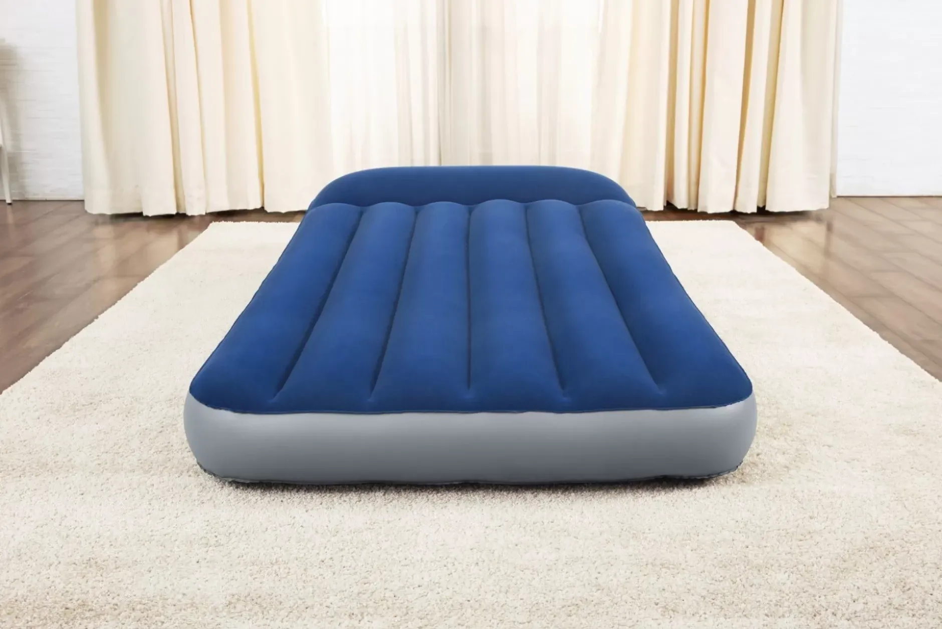 Hot Tritech Air Mattress Twin 12" With Built-In Ac Pump And Antimicrobial Coating Indoor Air Mattresses