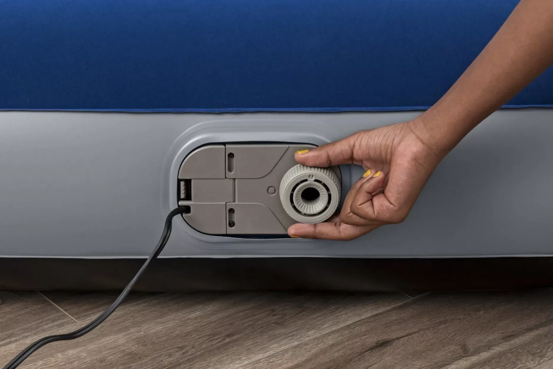 Hot Tritech Air Mattress Twin 12" With Built-In Ac Pump And Antimicrobial Coating Indoor Air Mattresses