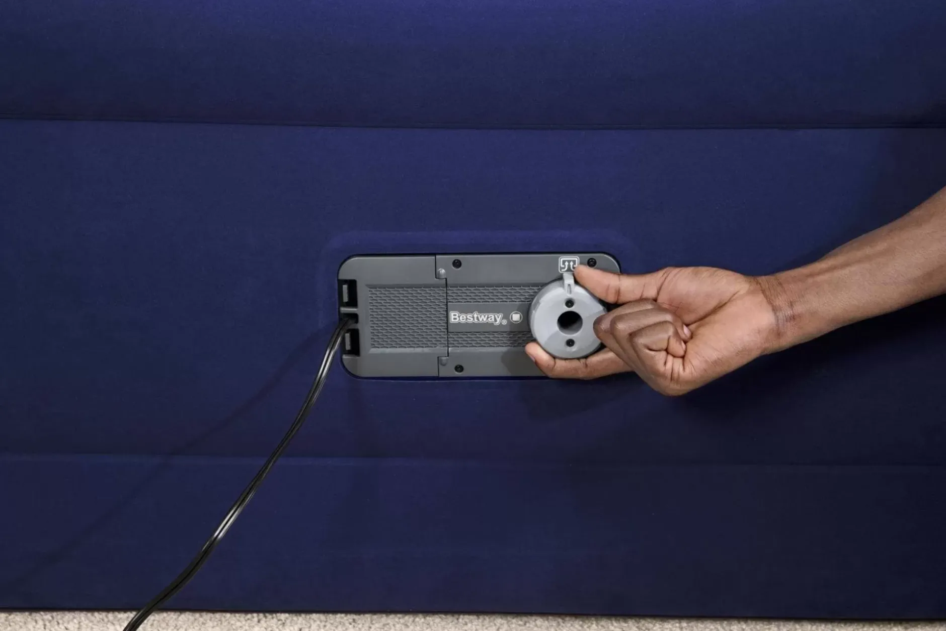 Best Sale Tritech Air Mattress Queen 22 In. With Built-In Ac Pump And Antimicrobial Coating Indoor Air Mattresses