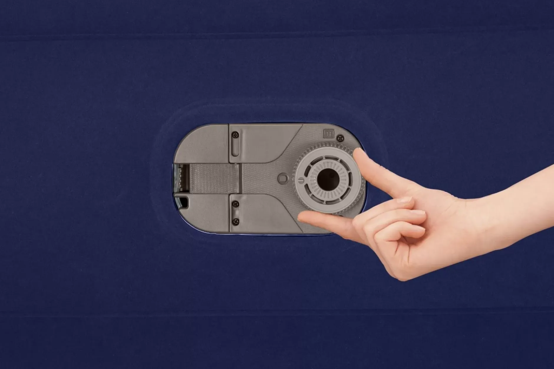 Outlet Tritech Fashion Flock Air Mattress Twin 20" With Built-In Ac Pump And Antimicrobial Coating Indoor Air Mattresses