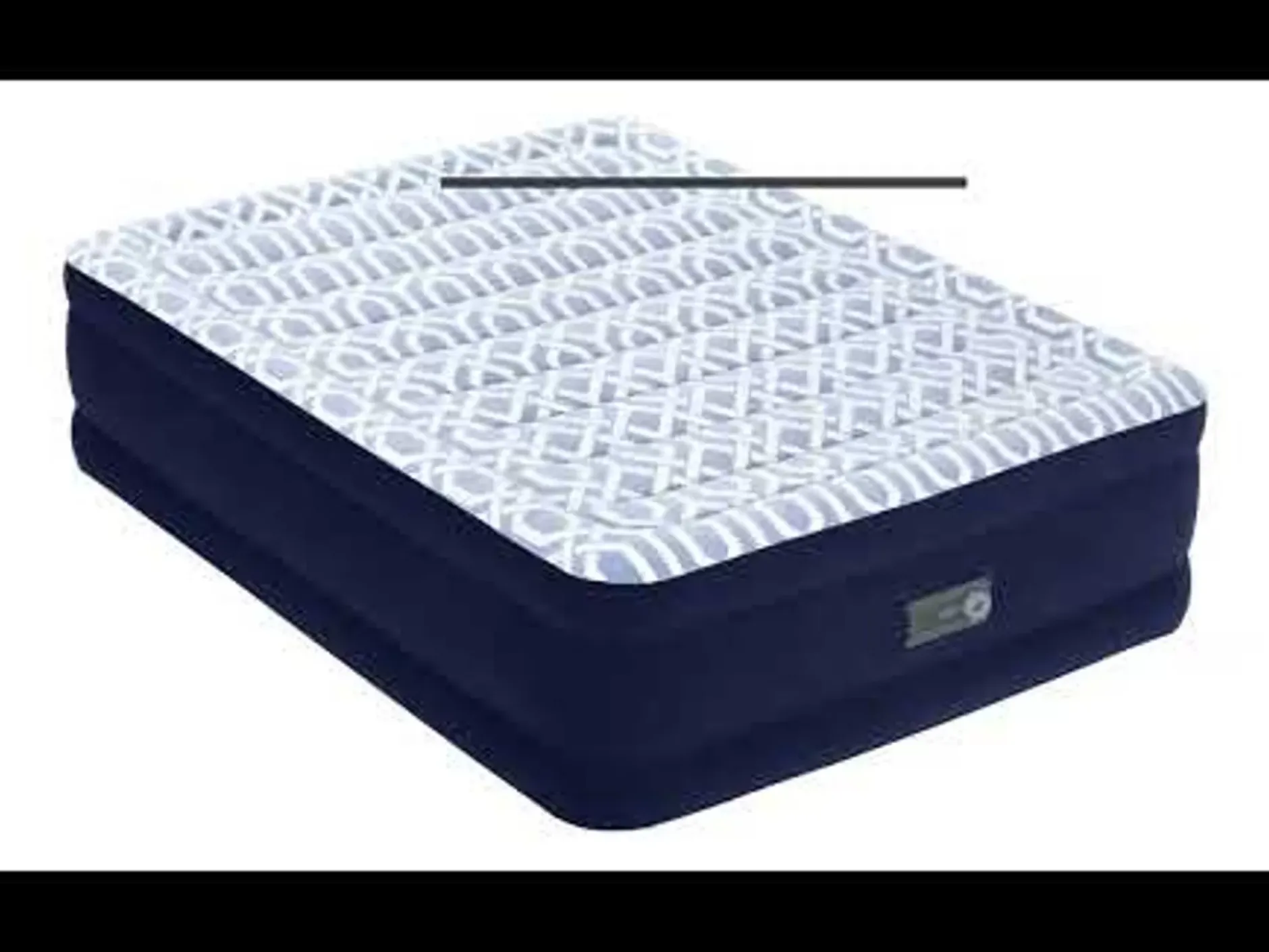 Sale Tritech Fashion Flock Air Mattress Queen 20" With Built-In Ac Pump And Antimicrobial Coating Indoor Air Mattresses