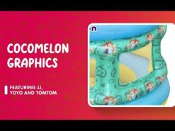 Fashion Cocomelon Inflatable Kids Playpen 43 X 29 Playhouses