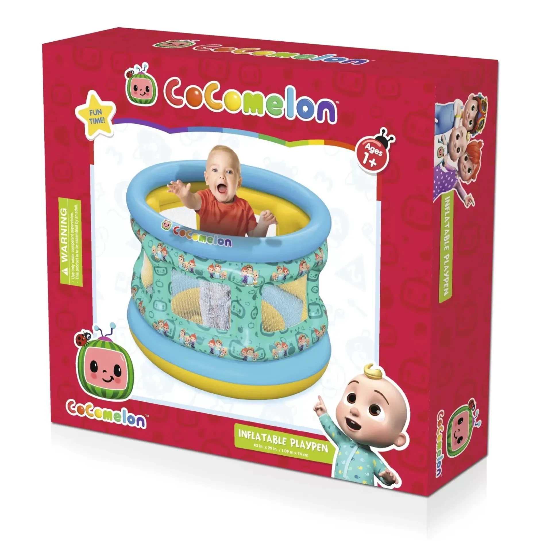 Fashion Cocomelon Inflatable Kids Playpen 43 X 29 Playhouses