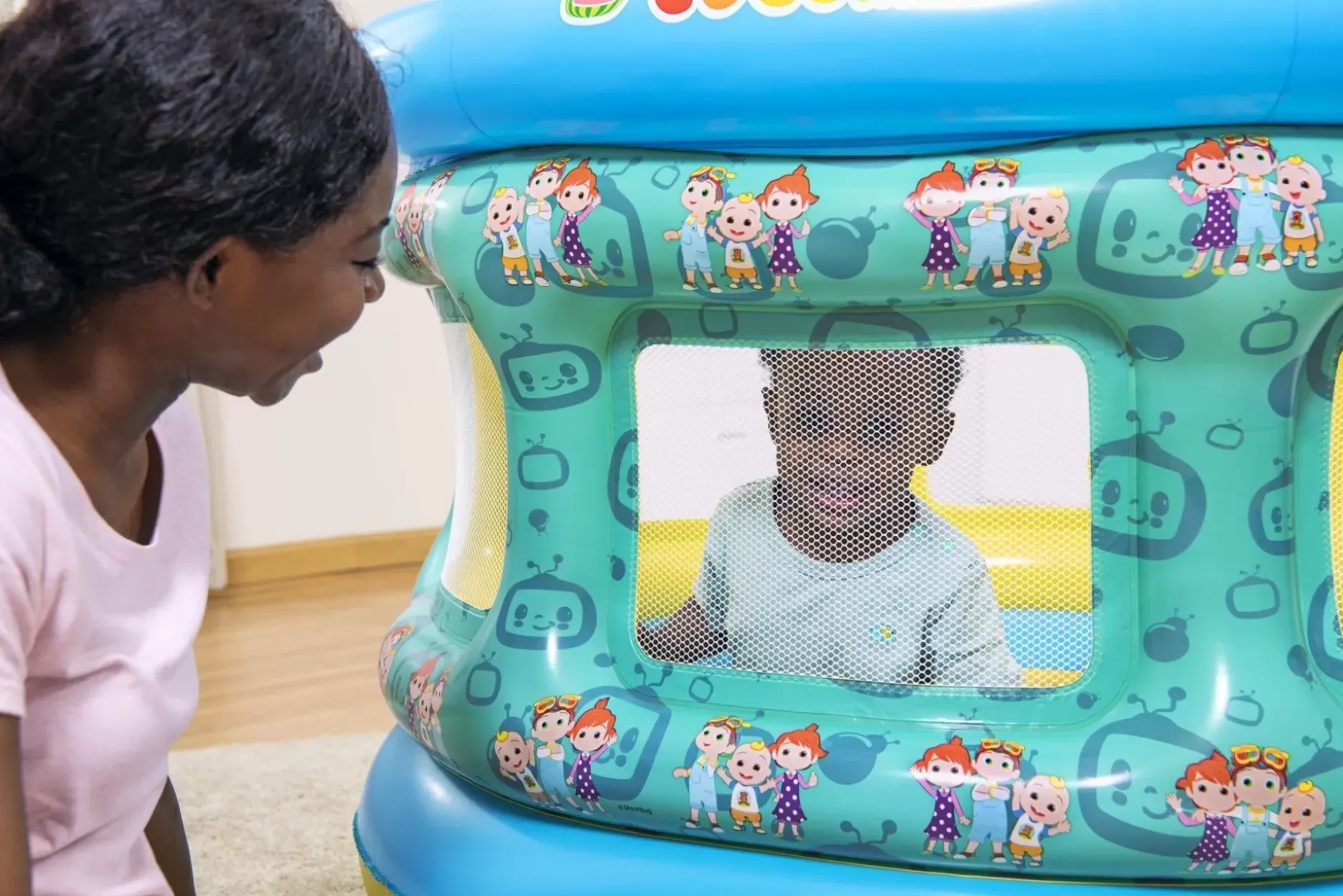 Fashion Cocomelon Inflatable Kids Playpen 43 X 29 Playhouses