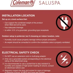 Online Coleman Airjet Hot Tub Heater Pump Replacement, Gray Hot Tub Accessories