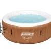 Best Sale Coleman Ponderosa Energysense Airjet Inflatable Hot Tub Spa 2-4 Person Energysense