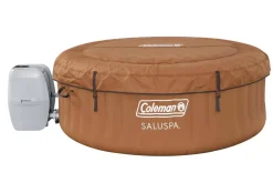 Best Sale Coleman Ponderosa Energysense Airjet Inflatable Hot Tub Spa 2-4 Person Energysense