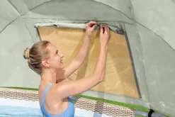 Store Coleman Steel Pro Max 14' X 33 Round Metal Frame Above Ground Pool Set Steel Pro Max Pools