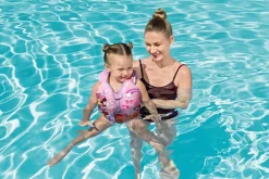 Outlet Disney Junior Minnie Mouse Pink Fabric Child Swim Vest, Small To Medium Swim Trainers