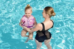 Online Disney Junior Minnie Mouse Pink Fabric Child Swim Vest, Medium To Large Swim Trainers