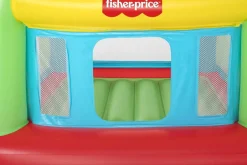 Best Sale Fisher Price 69'' X 68'' X 53'' Bouncesational Indoor Bouncer With Built-In Pump Bounce Houses