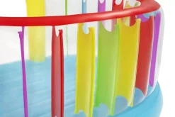 Sale Fisher-Price Bouncetopia Multi-Color Child Pvc Bouncer With Built-In Pump Bounce Houses