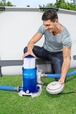 Cheap Flowclear 2,500 Gal. Transparent Filter Pump Pool Accessories