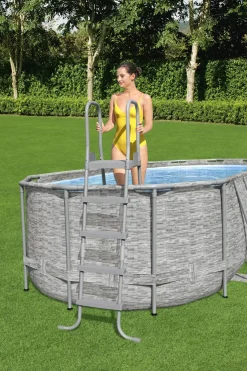 Online Flowclear 52 In. Pool Ladder Pool Accessories