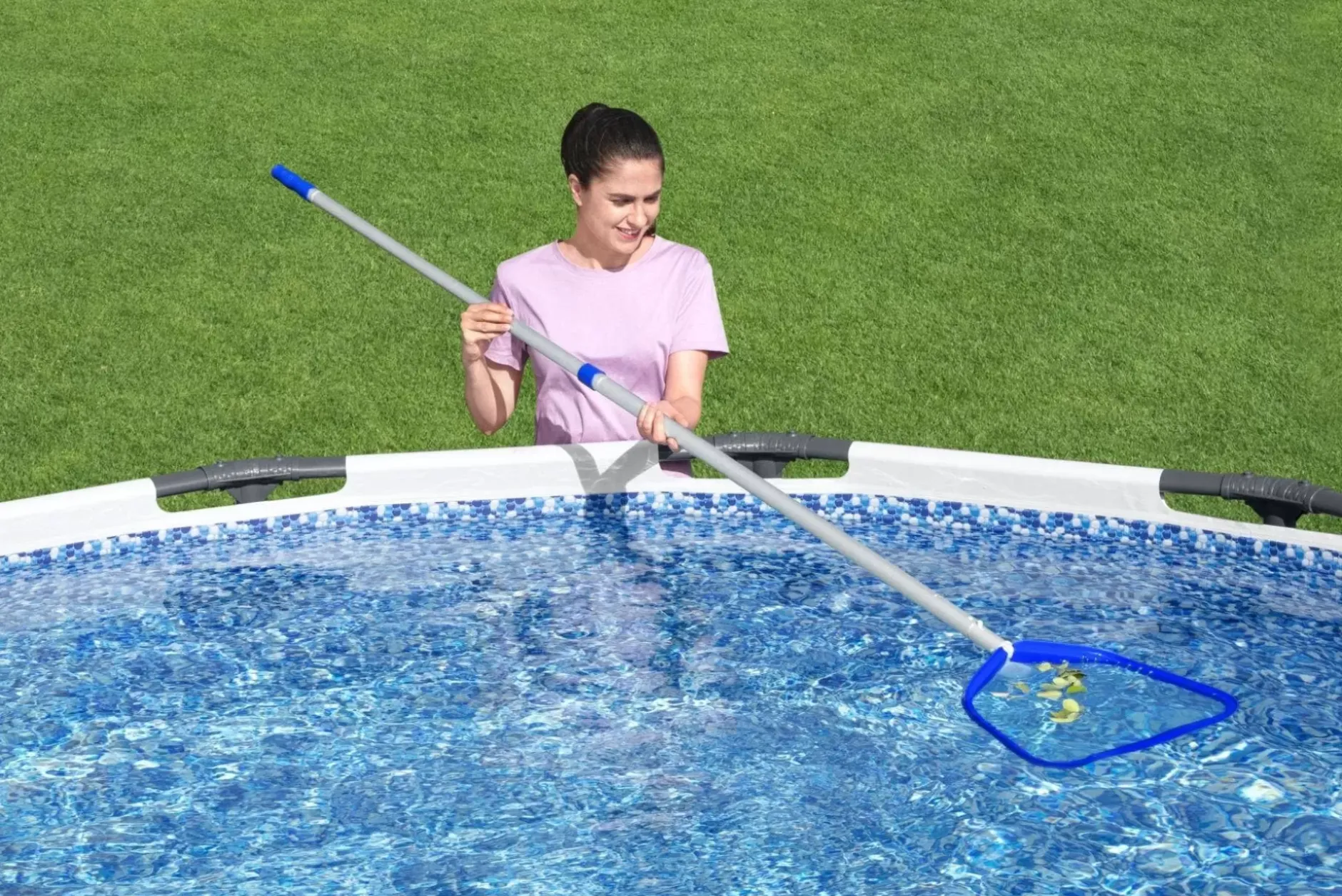 Shop Flowclear Aquascoop Deluxe Aluminum Pool Skimmer Pool Accessories