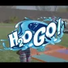 Hot H2Ogo! 16' Triple Water Slide With Sponge Soakers Toys And Three Riders Water Slides
