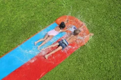 Best Sale H2Ogo! Child Double Lane Water Slide With Tsunami Splash Ramp 16' Water Slides