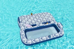 Fashion H2Ogo! Comfort Plush 2-Person Double Pool Lounge Float Pool Floats