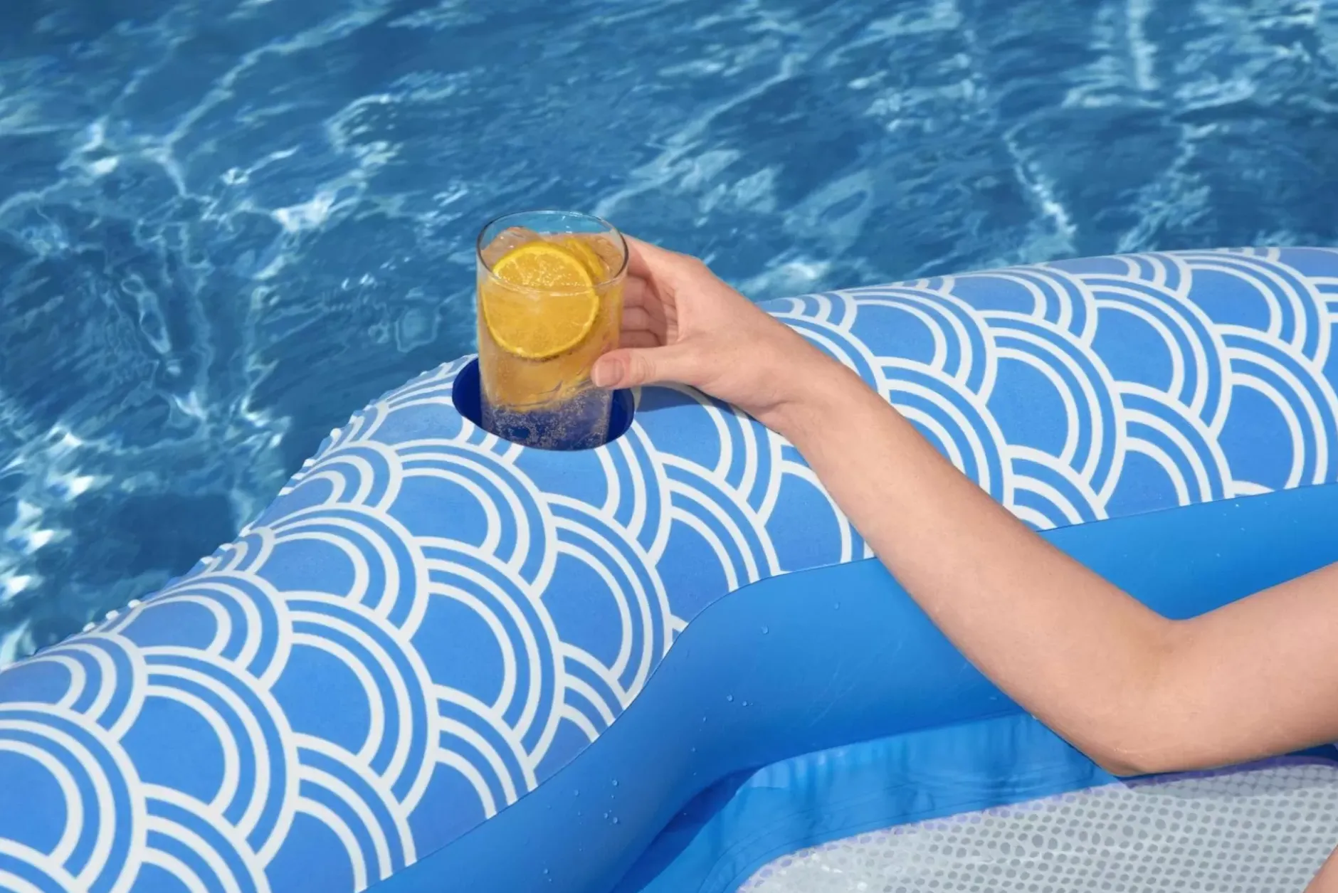 Store H2Ogo! Comfort Plush Pool Lounge Float 70 Pool Floats