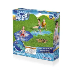 Best H2Ogo! Cosmic Adventure Kids Sprinkler Splash Pad And Inflatable Water Slide Water Slides