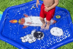 Best H2Ogo! Cosmic Adventure Kids Sprinkler Splash Pad And Inflatable Water Slide Water Slides