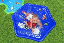 Best H2Ogo! Cosmic Adventure Kids Sprinkler Splash Pad And Inflatable Water Slide Water Slides