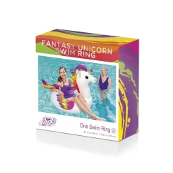 Hot H2Ogo! Fantasy Unicorn Swim Tube 47 X 36 Swim Tubes