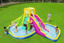 Cheap H2Ogo! Funfinity Splash Kids Inflatable Water Park 19' Mega Water Parks