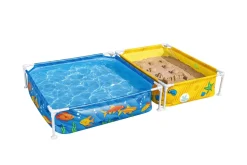 Sale H2Ogo! My First Frame Above Ground Pool And Sandpit Combo Kiddie Pools