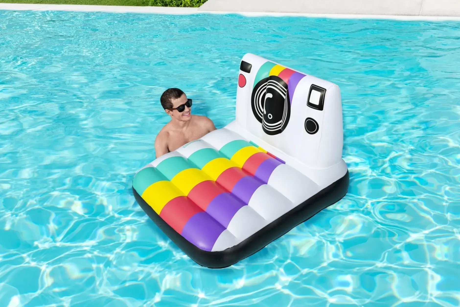 Discount H2Ogo! Pose 'N Float Pool Lounge Pool Floats