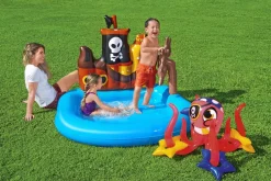 Cheap H2Ogo! Ships Ahoy Inflatable Kids Water Play Center Kiddie Pools