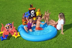 Cheap H2Ogo! Ships Ahoy Inflatable Kids Water Play Center Kiddie Pools