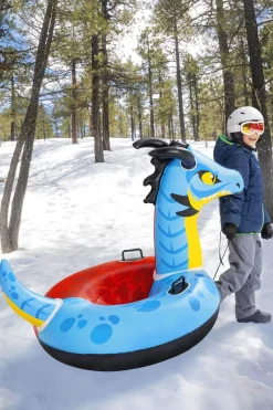 Shop H2Ogo! Snow Dragon Fury 56 Snow Tube Snow Tubes & Sleds